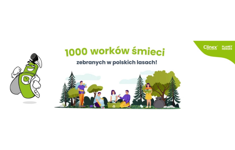 
У польських лісах зібрали 1000 мішків сміття!					