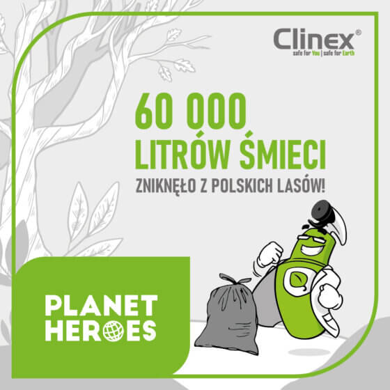 60 000 litrów śmiecy zniknęlo z polskich lasów