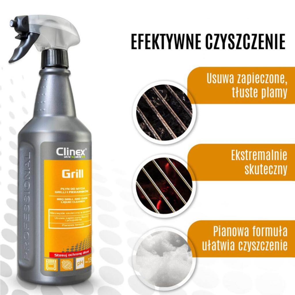 Clinex Grill - efektywne czyszczenie