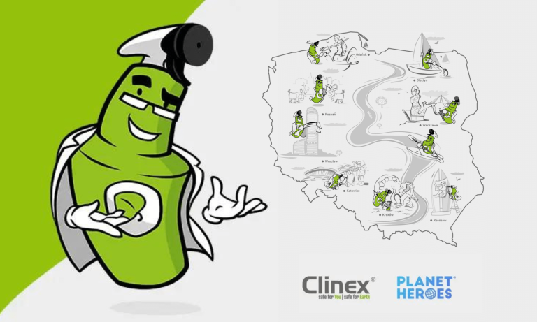 
Нова кампанія Clinex x Planet Heroes					