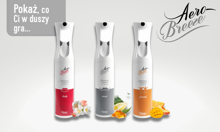 
New – AeroBreeze air freshener in the form of mist					
