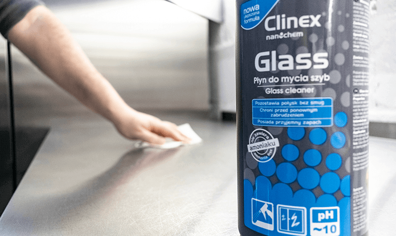 Clinex Glass preparation