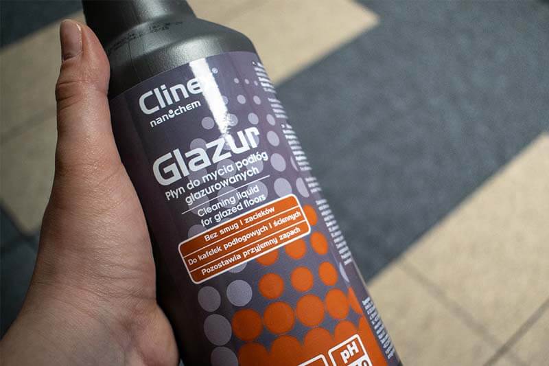 Clinex Glazur - label