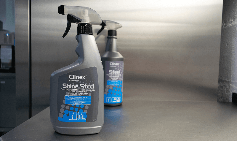 Clinex preparations for cleaning steel surfaces