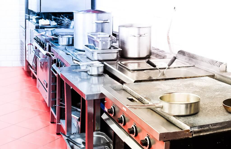 
Routine cleaning and re-cleaning of kitchen areas in catering facilities					