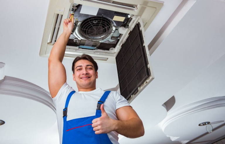 
Air conditioning cleaning in 6 steps!					