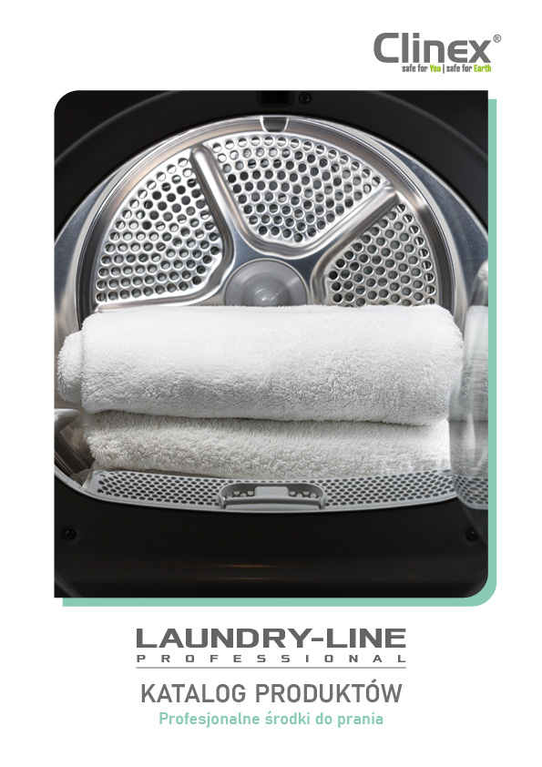 Okładka katalogu Clinex Laundry-Line