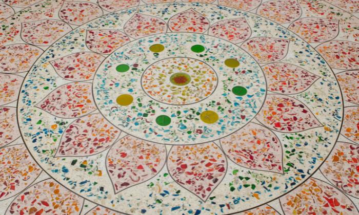 Terrazzo floor