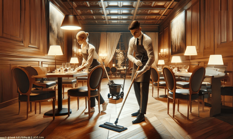 
Środki czyszczące w luksusowych hotelach					