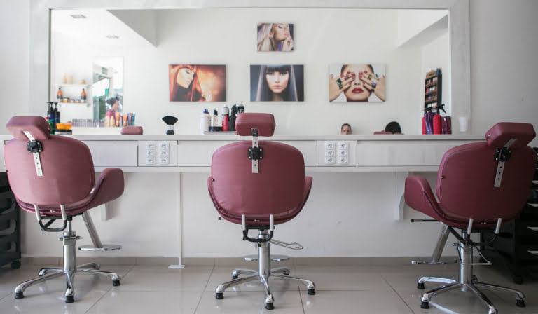 
4 disinfection areas in hairdressing salons					
